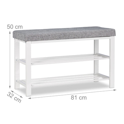 Shoe Bench with Padding