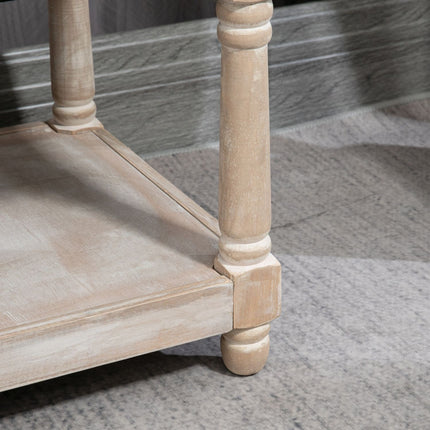 Shoe bench with storage, padded seat, gray linen, 115x40x48 cm