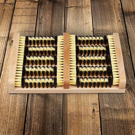 Shoe scraper outdoors