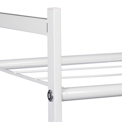 Shoe shelf with 2 levels