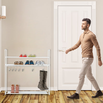 Shoe shelf with 6 shelves