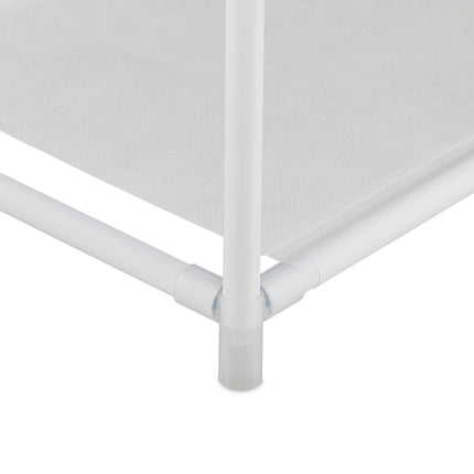 Shoe shelf with boot compartment
