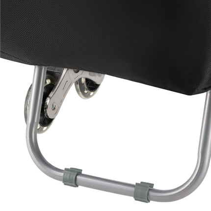 Shopping Cart 40L, Black, Foldable
