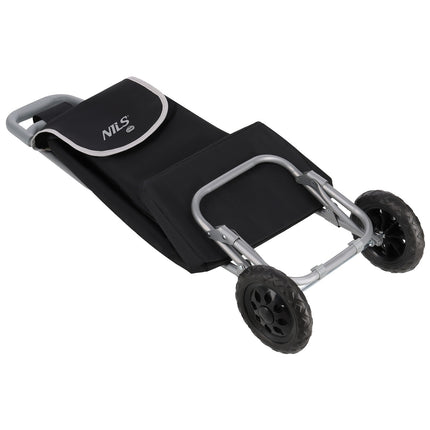 Shopping Cart, 40L Capacity, Black