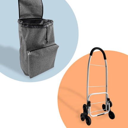 Shopping Trolley Stair Climber with 45L Insulated Bag