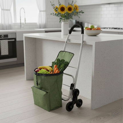 Shopping Trolley Stairclimber, 45L, Insulated Bag
