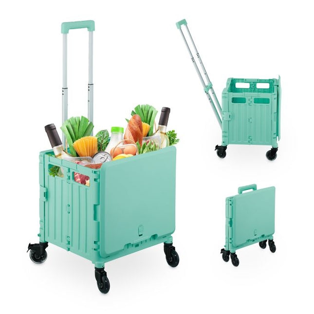 Shopping cart with hood
