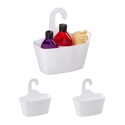 Shower basket set of 3 25 cm
