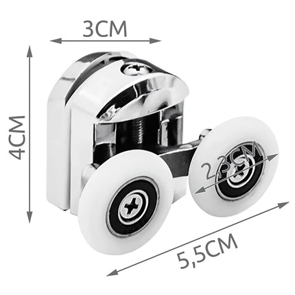 Shower cabin wheels - 8 pcs. Ruhhy 22900