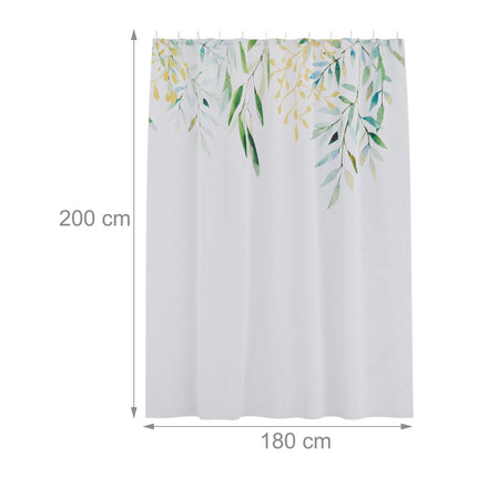 Shower curtain 180x200 cm with motif