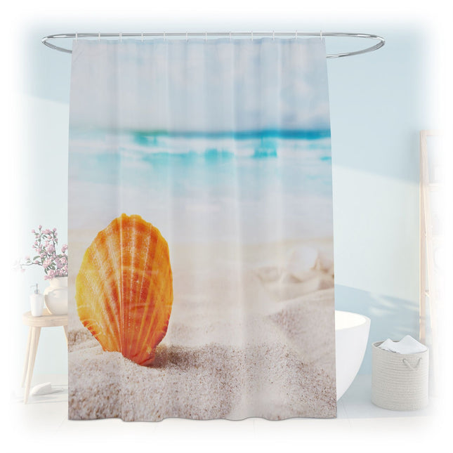 Shower curtain 180x200 cm with motif