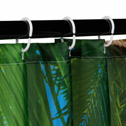 Shower curtain 180x200 cm with motif