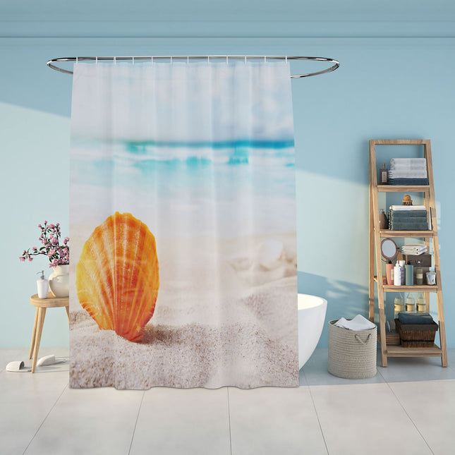 Shower curtain 180x200 cm with motif