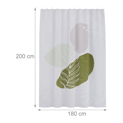 Shower curtain 180x200 cm with motif