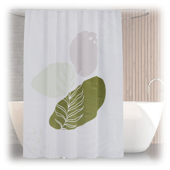 Shower curtain 180x200 cm with motif
