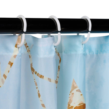 Shower curtain 180x200 cm with motif