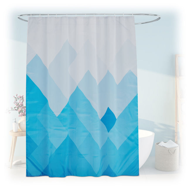 Shower curtain 180x200 cm with motif