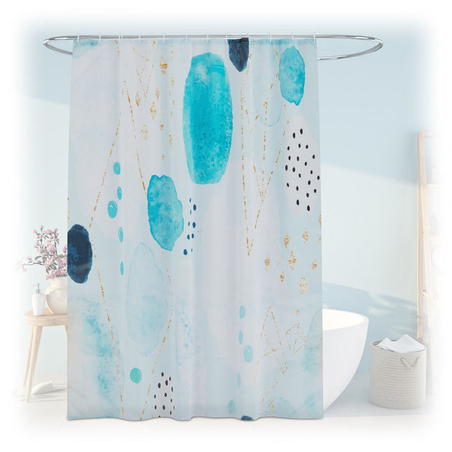 Shower curtain 180x200 cm with motif