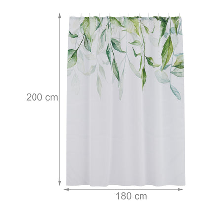 Shower curtain 180x200 cm with motif