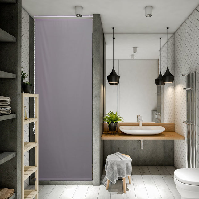 Shower curtain gray