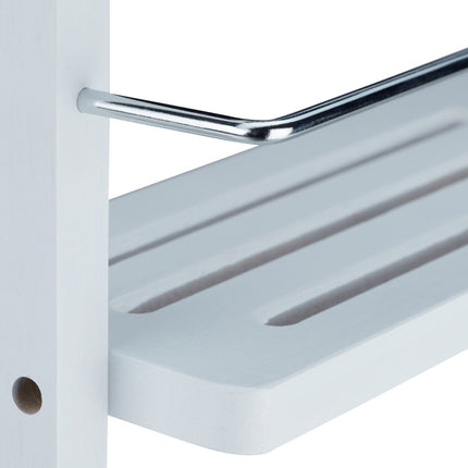 Shower shelf white