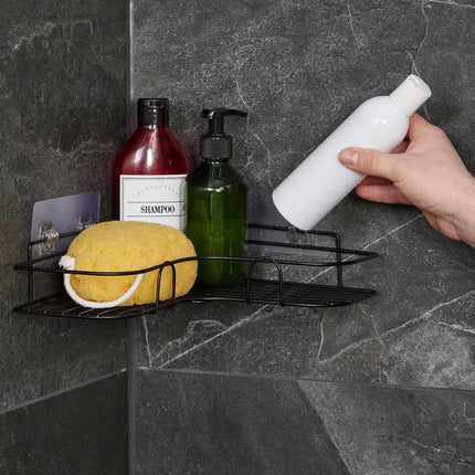 Shower tray without drilling, set of 2