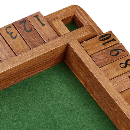 Shut The Box for 4 players
