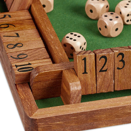 Shut The Box for 4 players