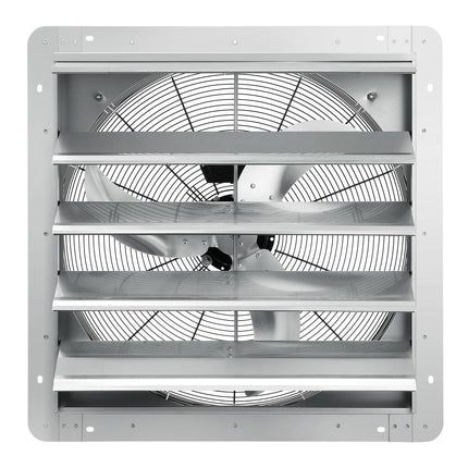 Shutter Exhaust Fan 24-Inch, 2892 CFM Wall Mount