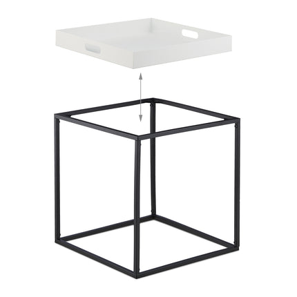 Side Table with Tray