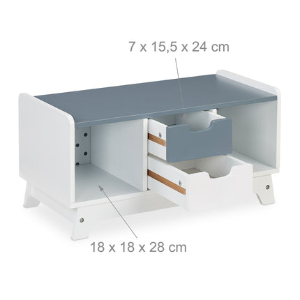 Sideboard for children 4 compartments