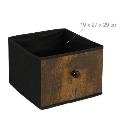 Sideboard with 6 Drawers – Metal Frame, Fabric Storage