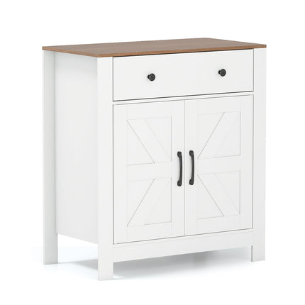 Sideboard with Adjustable Shelf, Drawer, and Doors