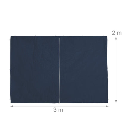 Side panels Blue Pavilion - set of 6
