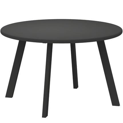 Round metal outdoor table - weather resistant, easy to clean