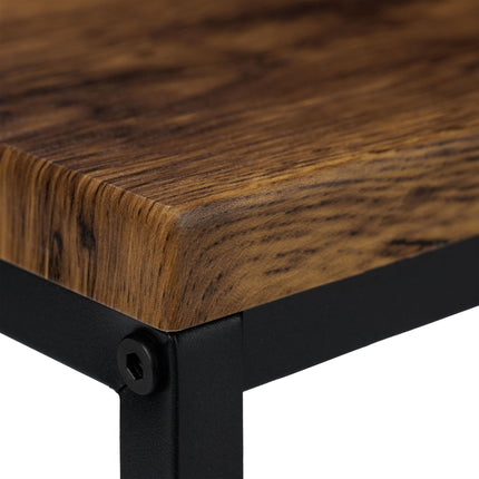 Side table in industrial style