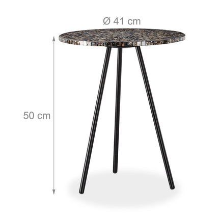 Side table mosaic