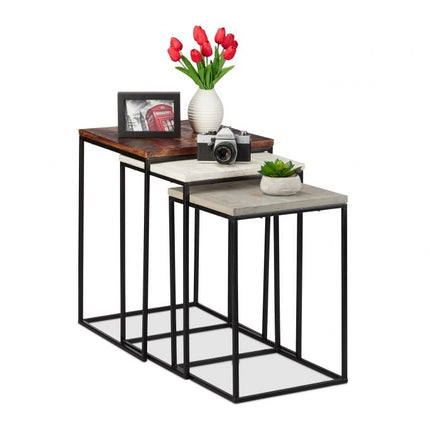 Side table set of 3