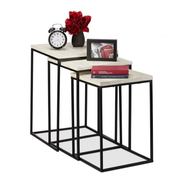 Side table set of 3