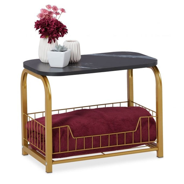 Side table storage