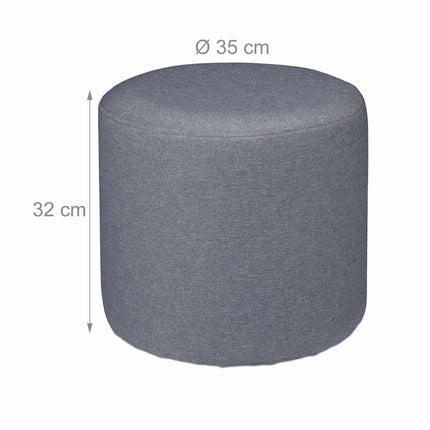 Side table with integrated stool