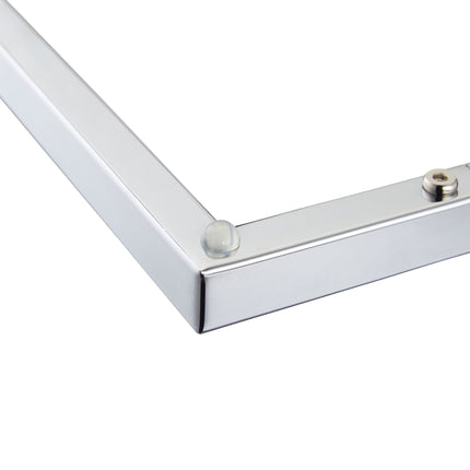 Side table with metal legs