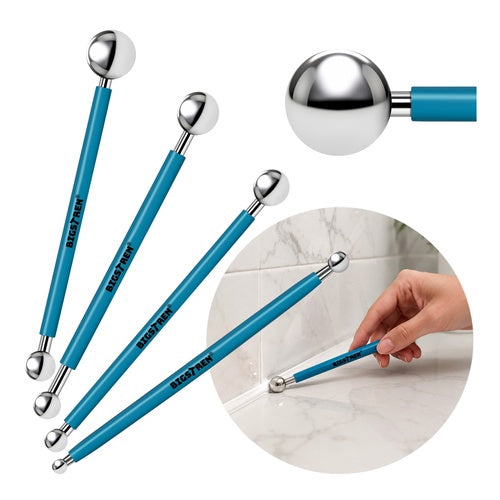 Silicone Grouting Sticks Set, 4 Pcs with Metal Balls