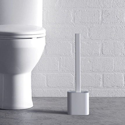 Silicone Toilet Brush with Hygienic Ventilated Holder