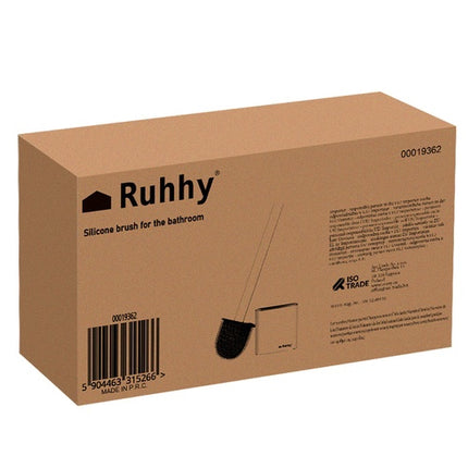 Silicone Toilet Brush with Hygienic Ventilated Holder