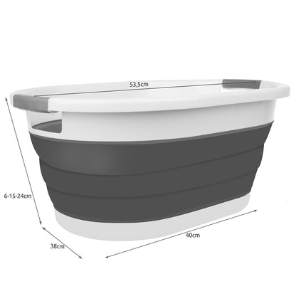Silicone bowl - folding laundry basket