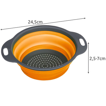 Silicone foldable bowl-colander Ruhhy 23253