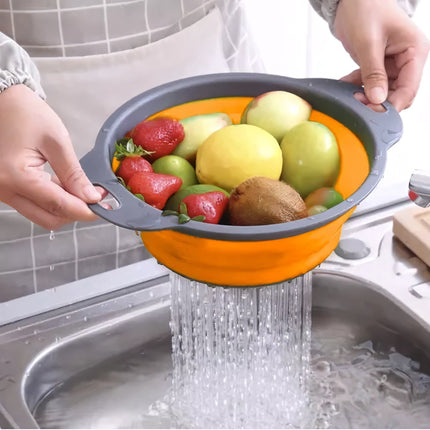 Silicone foldable bowl-colander Ruhhy 23253