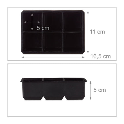 Silicone ice cube mold 5 cm