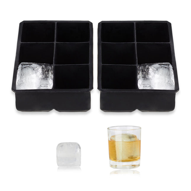 Silicone ice cube mold set of 2